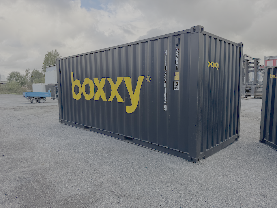 20ft container back